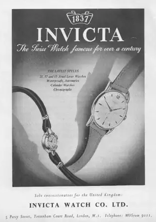 where are invicta watches made