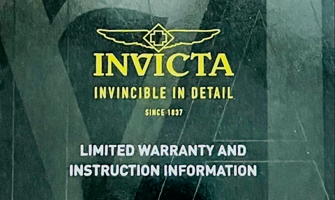 do invicta watches have a lifetime warranty