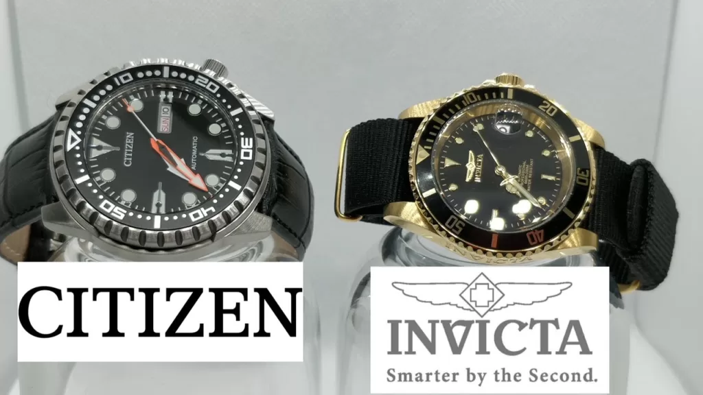 Invicta vs citizen