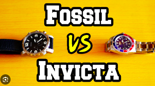 invicta watches vs fossil