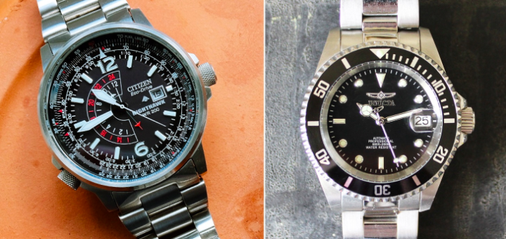 Invicta watches vs Citizen